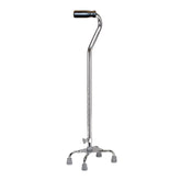 drive Aluminum Small Base Quad Cane, 30 – 39 Inch Height